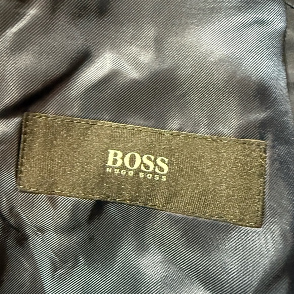 Hugo Boss GUABELLO Selection Men's Suit Blazer 42R Blue  Wool Jacket Sport Coat - Picture 3 of 8